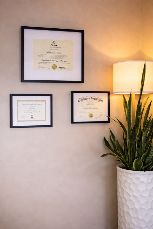 Professional credentials and diplomas at Resolve Integrated Health